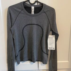 Lululemon swiftly tech 2.0 sparkle Gray Long-Sleeve